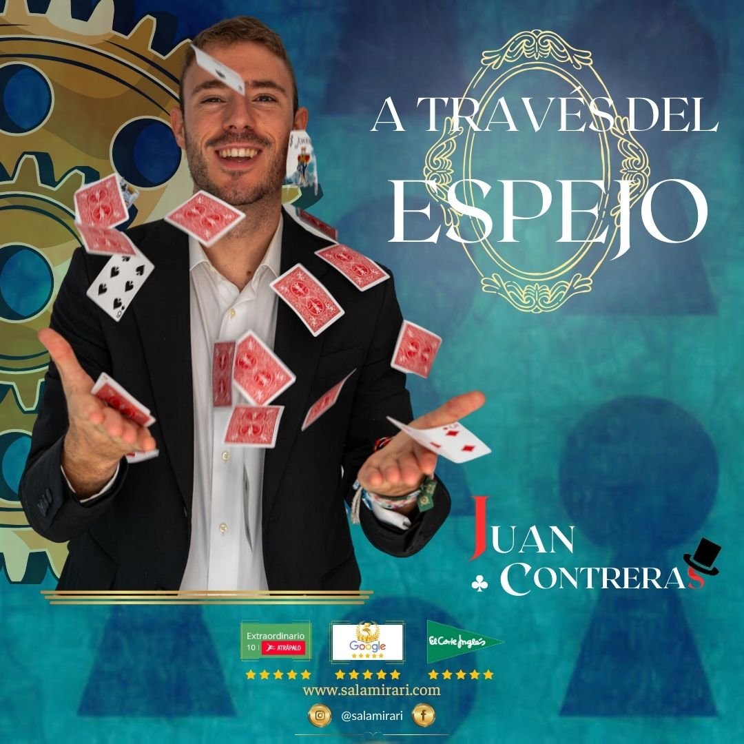 Cartel de A través del espejo, de Juan Contreras